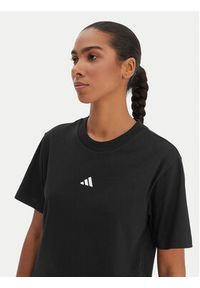 Adidas - adidas T-Shirt Essentials Small Logo JC5943 Czarny Regular Fit. Kolor: czarny. Materiał: bawełna #3