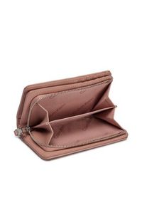 Calvin Klein Duży Portfel Damski Re-Lock Quilt Bifold Wallet K60K611374 Różowy. Kolor: różowy. Materiał: skóra #3
