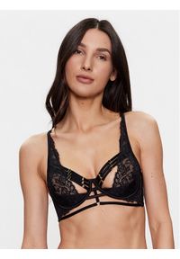 Hunkemöller Biustonosz push-up Iggy 201055 Czarny. Kolor: czarny. Materiał: syntetyk. Rodzaj stanika: push-up