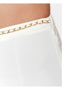 Marciano Guess Spodnie materiałowe Nausica 3GGB08 9630Z Biały Regular Fit. Kolor: biały. Materiał: syntetyk, materiał
