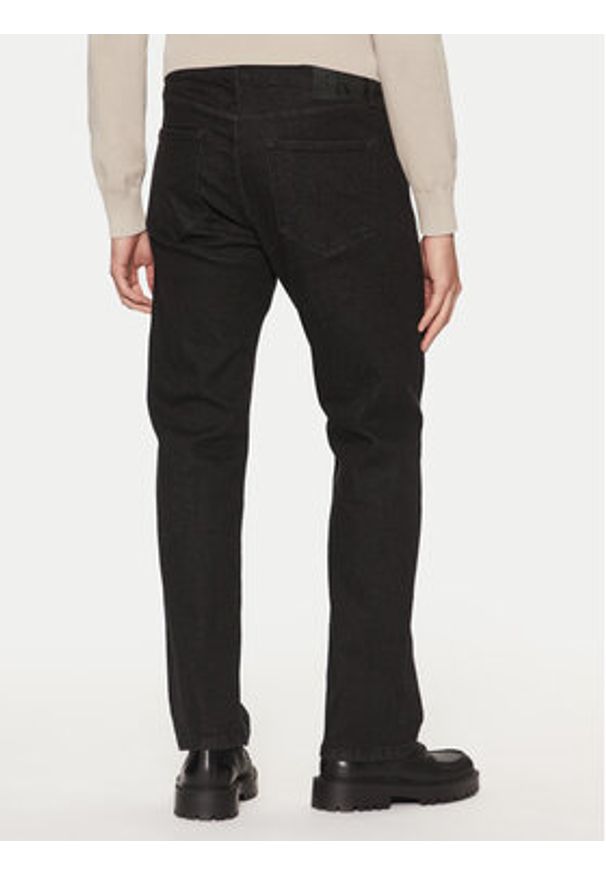 Calvin Klein Jeans Jeansy J30J326546 Czarny Straight Fit. Kolor: czarny