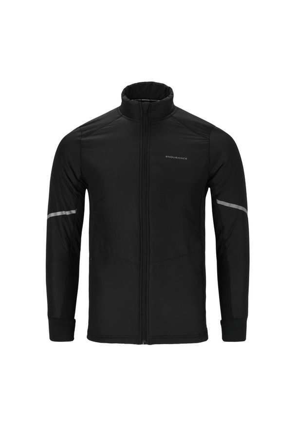 ENDURANCE - Bluza hybrydowa męska Endurance Parken PrimaLoft®. Kolor: czarny. Technologia: Primaloft. Sport: bieganie