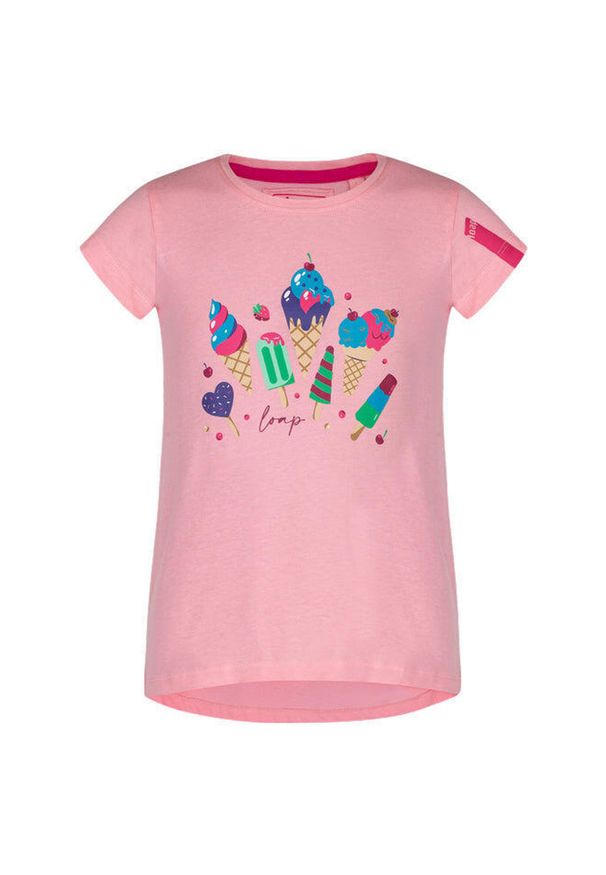 Lowa - Dziecięce T-shirt Besnuda 116 - Miękka Bawełna z Kolorowym Nadrukiem. Typ kołnierza: polo. Kolor: wielokolorowy. Materiał: bawełna. Wzór: nadruk, kolorowy