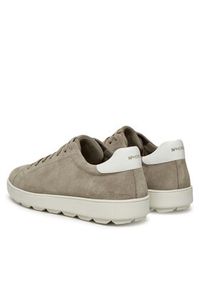 Geox Sneakersy U Spherica Ecub-1 U45GPC 00022 C5004 Beżowy. Kolor: beżowy. Materiał: zamsz, skóra #5