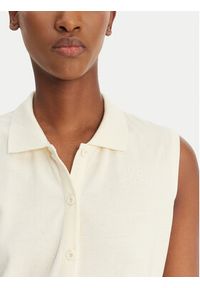 Kappa Sukienka codzienna Ivanka 332D7MW Écru Regular Fit. Okazja: na co dzień. Materiał: bawełna. Typ sukienki: proste. Styl: casual #4