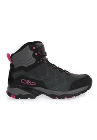 Buty trekkingowe damskie CMP F680 Melnick Mid Trekking. Wysokość cholewki: za kostkę. Zapięcie: sznurówki. Kolor: wielokolorowy. Materiał: zamsz, materiał. Szerokość cholewki: normalna
