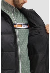Guess - GUESS Czarna kurtka męska Arlo Padded Jacket, Rozmiar XXL. Kolor: czarny. Materiał: poliamid, poliester, syntetyk #5