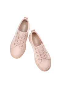 Big-Star - Różowe Trampki Big Star Dziecięce Buty Wsuwane. Okazja: na co dzień. Zapięcie: bez zapięcia. Kolor: różowy. Materiał: materiał, skóra ekologiczna. Szerokość cholewki: normalna. Sezon: lato. Styl: casual #7