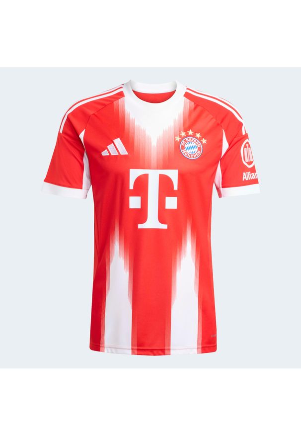 DOUBLE D - Koszulka piłkarska ADIDAS Bayern Monachium 25/26 domowa. Sport: piłka nożna