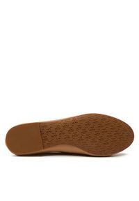 Lauren Ralph Lauren - LAUREN RALPH LAUREN Baleriny Jayna 802824650015 Brązowy. Kolor: brązowy. Materiał: skóra #4