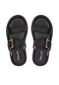 Pollini Klapki SA28245I0ITD0000 Czarny. Kolor: czarny. Materiał: skóra #3