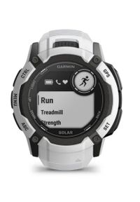 GARMIN - Garmin Instinct 2X Solar (kamiennobiały / kamiennobiały pasek). Rodzaj zegarka: smartwatch. Styl: biznesowy, militarny