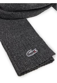 Lacoste Szalik RE5992 Szary. Kolor: szary. Materiał: wełna #2