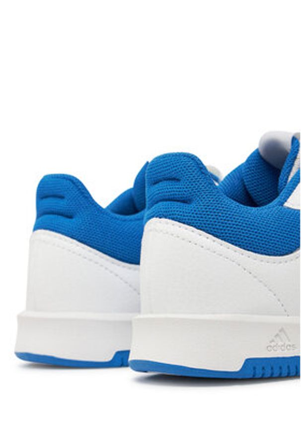 Adidas - adidas Sneakersy Tensaur JH9538 Biały. Kolor: biały. Materiał: skóra