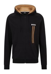 BOSS - Boss Bluza 50491262 Czarny Regular Fit. Kolor: czarny. Materiał: bawełna #5