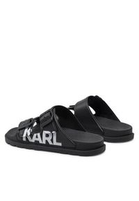Karl Lagerfeld - KARL LAGERFELD Klapki KL80978 Czarny. Kolor: czarny. Materiał: syntetyk #5