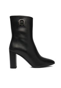 Aigner Botki 1252260 Czarny. Kolor: czarny. Materiał: skóra