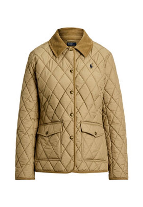 Polo Ralph Lauren Kurtka przejściowa 211965336004 Beżowy Straight Fit. Typ kołnierza: polo. Kolor: beżowy. Materiał: syntetyk