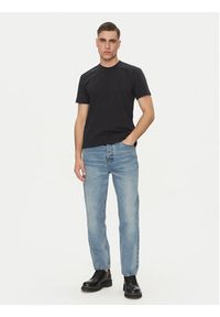 AMI PARIS Jeansy HTR103.DE0046 Niebieski Tapered Fit. Kolor: niebieski #3