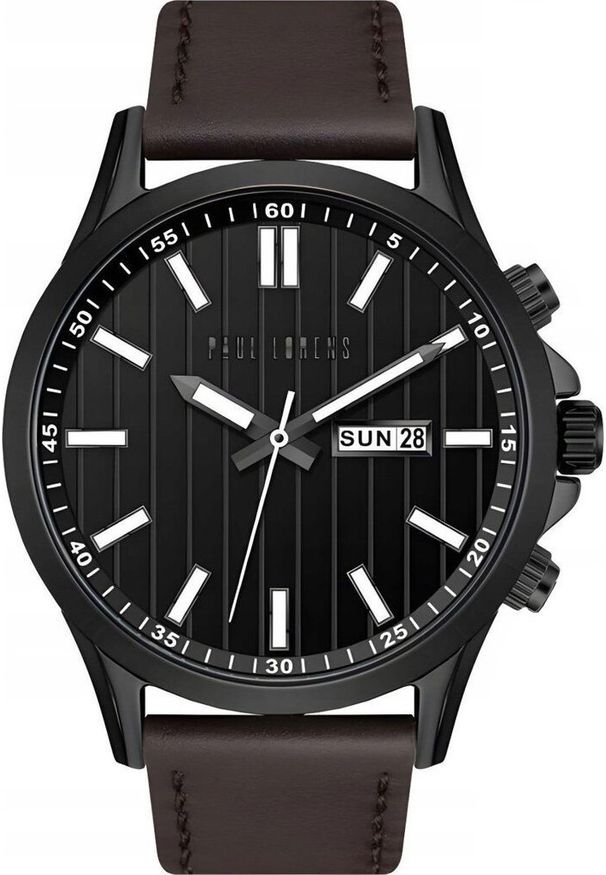 Paul Lorens - ZEGAREK MĘSKI PAUL LORENS - PL8071A3-1B2 (zg374d) + BOX