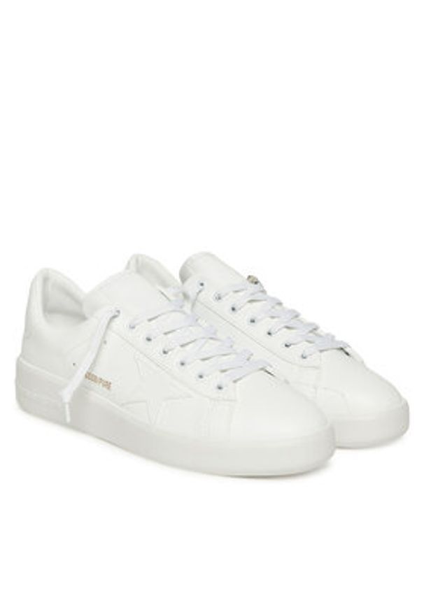 GOLDEN GOOSE - Golden Goose Sneakersy Pure New GMF00197.F003954.10100 Biały. Kolor: biały. Materiał: skóra