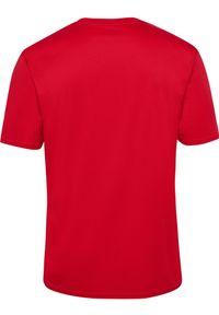 Niezbędna koszulka Hummel. Kolor: wielokolorowy, czerwony, różowy. Materiał: jersey, poliester. Sport: piłka nożna #2