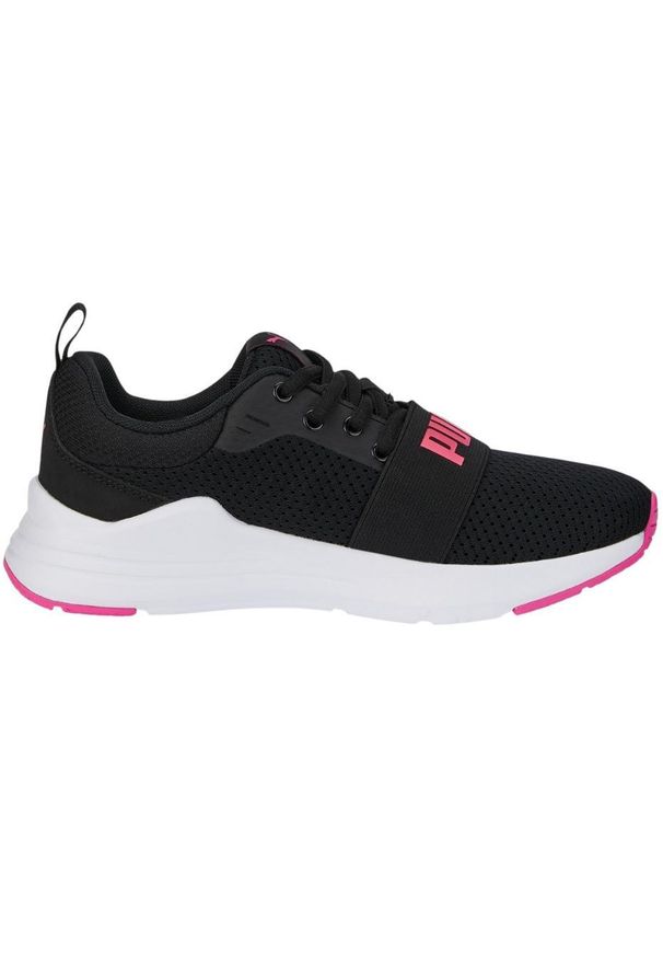 Buty dla dzieci Puma Wired Run Jr. Kolor: czarny. Sport: turystyka piesza, bieganie