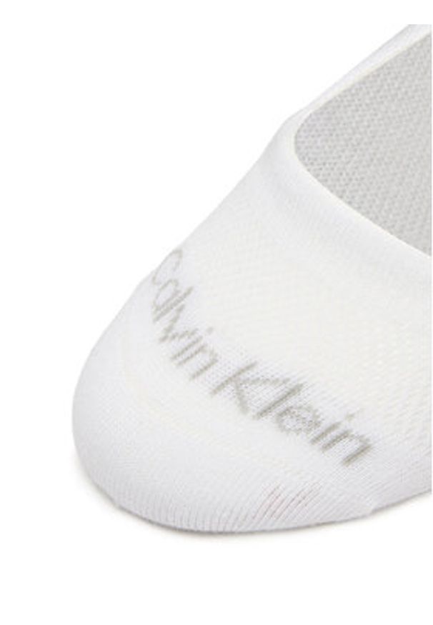 Calvin Klein Stopki 701239295 Biały. Kolor: biały. Materiał: poliester