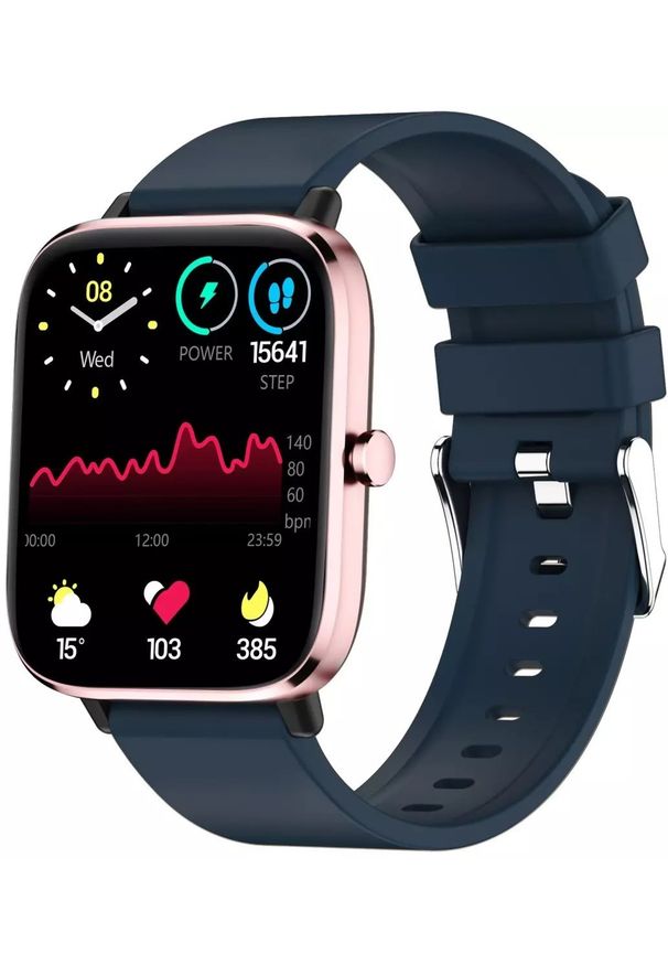 Smartwatch Giewont GW230-5 Granatowy (GW230-5). Rodzaj zegarka: smartwatch. Kolor: niebieski