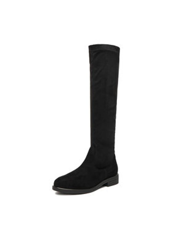 Lasocki Kozaki CEO-RST-56006-02 Czarny. Kolor: czarny. Materiał: zamsz, skóra