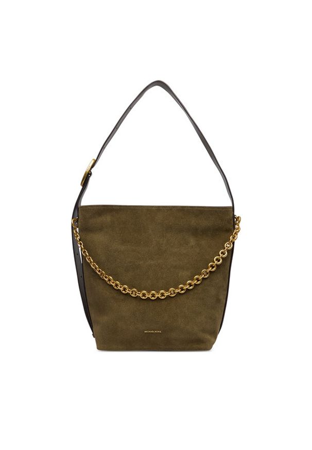 MICHAEL Michael Kors Torebka 30T6AUEM8S Zielony. Kolor: zielony. Materiał: skórzane, zamszowe