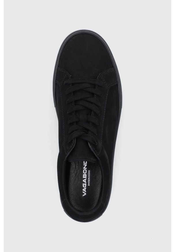 vagabond - Vagabond buty zamszowe PAUL 2.0 kolor czarny. Zapięcie: sznurówki. Kolor: czarny. Materiał: zamsz
