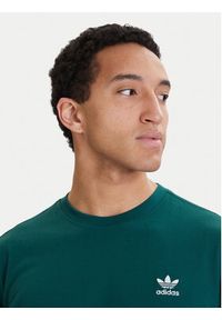 Adidas - adidas T-Shirt Trefoil Essentials KD1323 Zielony Regular Fit. Kolor: zielony. Materiał: bawełna #5