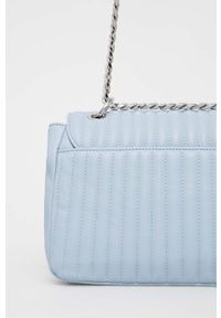 Hugo - HUGO torebka kolor niebieski. Kolor: niebieski #4
