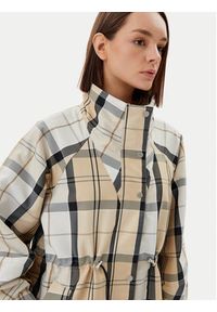 Barbour Kurtka przeciwdeszczowa Suri Checked LSP0224BE12 Beżowy Regular Fit. Kolor: beżowy. Materiał: syntetyk #6