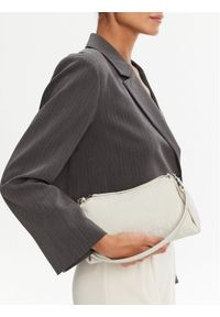 Calvin Klein Jeans Torebka Ckj Monogram Drop Sm Shoulder Ba LV04K3142G Écru. Kolor: kremowy #1