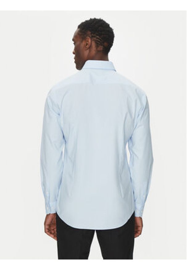 BOSS Koszula H-HANK-spread-C1-222 50539227 Błękitny Slim Fit. Kolor: niebieski. Materiał: bawełna