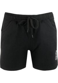 Joma - Damskie Szorty Sportowe Athl DPT Rita Czarne 2XL - Wygodne i Elastyczne. Kolor: czarny. Materiał: elastan, bawełna. Długość: krótkie