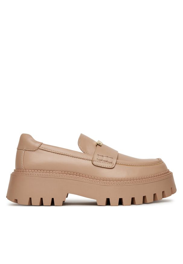 Loafersy DeeZee. Kolor: różowy