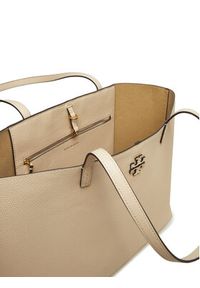 Tory Burch Torebka Mcgraw Tote 152221 Écru. Materiał: skórzane