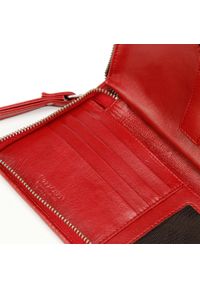 Wittchen - Damski portfel skórzany z kieszenią na telefon czerwony. Kolor: czerwony. Materiał: skóra #2