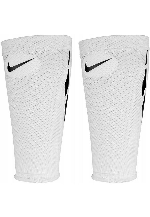 Nike - Męski Rękaw Kompresyjny Elite. Kolor: biały. Sport: turystyka piesza