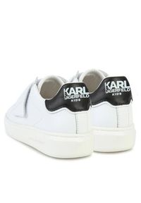 Karl Lagerfeld Kids Sneakersy Z29070 M Biały. Kolor: biały