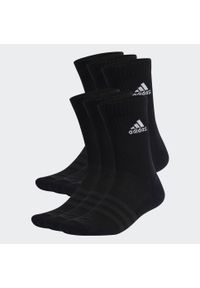 Adidas - Cushioned Sportswear Crew Socks 6 Pairs. Kolor: czarny, biały, wielokolorowy. Materiał: materiał