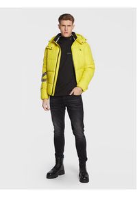Calvin Klein Jeans Kurtka puchowa J30J319057 Żółty Regular Fit. Kolor: żółty. Materiał: puch, syntetyk #4