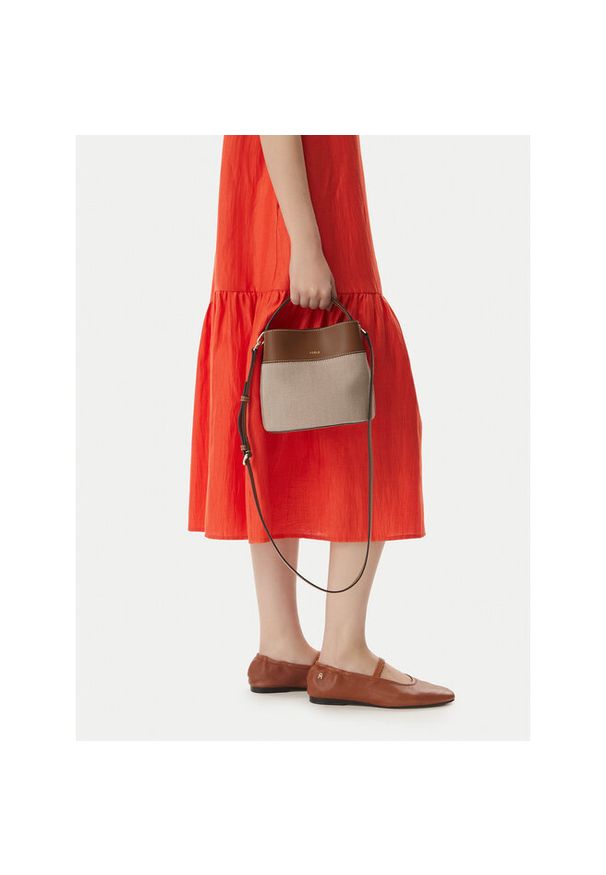 Torebka Furla. Kolor: beżowy