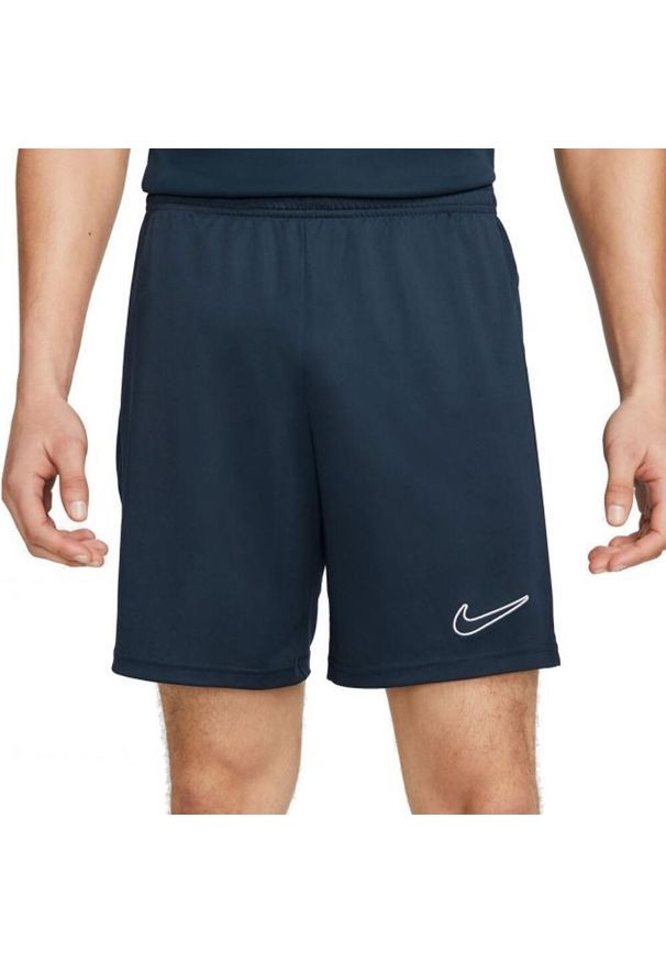 Nike - Męskie Spodenki Academy 23 DriFIT. Kolor: niebieski