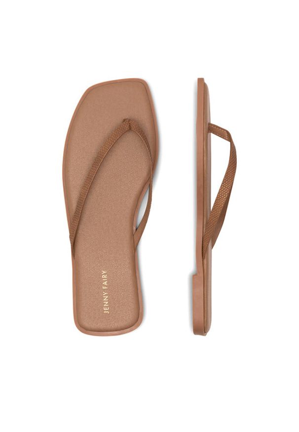 Jenny Fairy Japonki WYL0710-5 Brązowy. Kolor: brązowy. Materiał: syntetyk