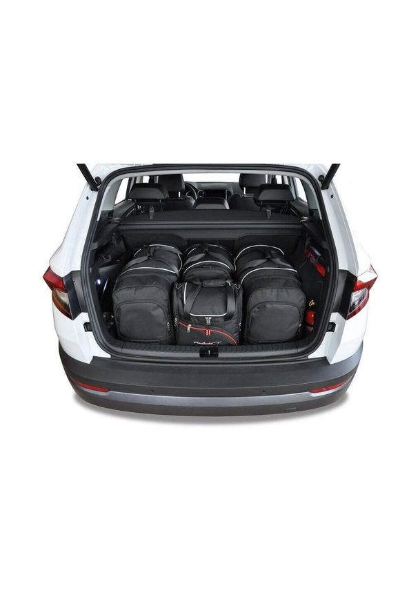 KJUST - Torby Do Bagażnika Skoda Karoq 2017+ 4Szt Kjust. Kolor: czarny. Styl: sportowy