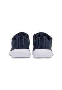 Sneakersy dla dzieci Hummel Actus Recycled. Okazja: na uczelnię. Zapięcie: rzepy. Kolor: niebieski. Sport: joga i pilates